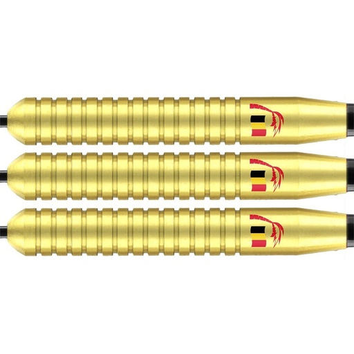 [p1957] Fléchettes Bull's Brass Kim Huybrechts Limited Edition 22g