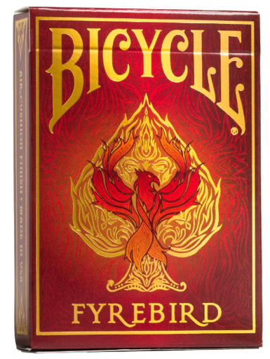[p3822] Cartes Poker Bicycle Fyrebird