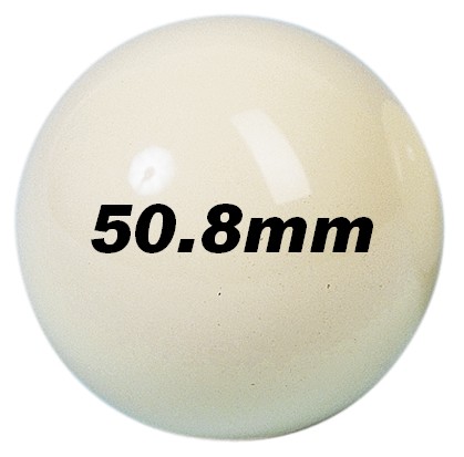 [3820] Spare Balls 50,8mm white