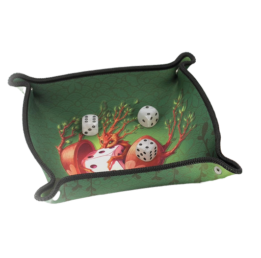 [p0554 Groen] Dice Tray Neoprene Adelaide Nature- Green