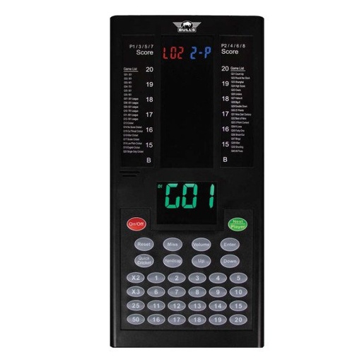 [4651] Darts Score Bulls Parrot LCD 