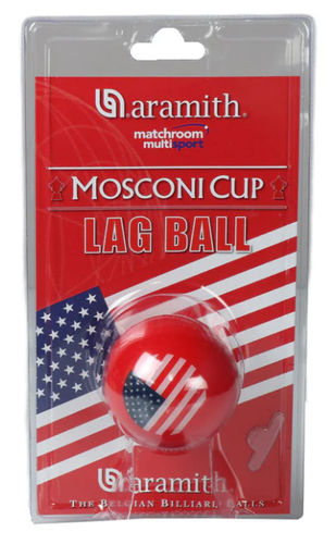 [p6042] Bille Pool Mosconi Cup USA Lag - 57,2 mm