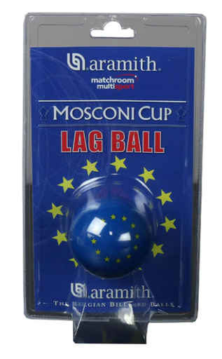 [p6043] Ball Pool Mosconi Cup Europe Lag - 57,2mm