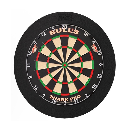 [p6064] Dartboard Protector Ring Bull's EP - black