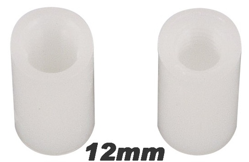 [1242] Beentje voor plastic schroef 12mm