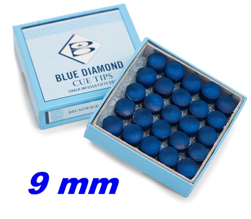 [p5202] Pomerans Brunswick Blue Diamond 9mm/50 stuks
