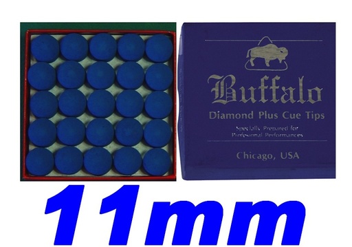 [p3924] Cue Tip Diamond Plus 11mm/50 pieces
