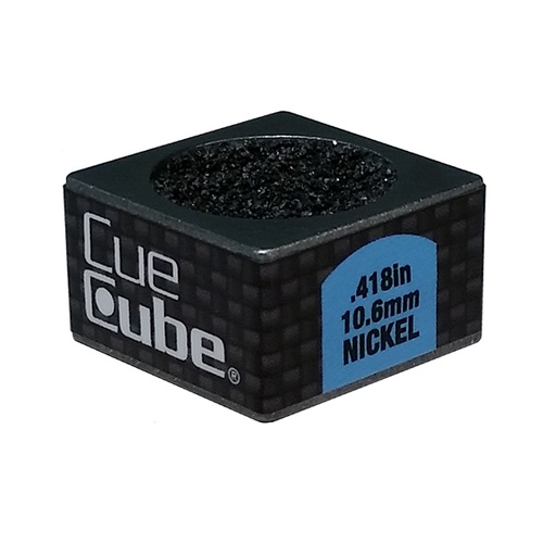 [p3826 nickel] Pomerans Shaper Cue Cube - Nickel