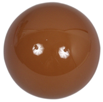 [p1589] Bille Snooker 1pc.52,4mm brune