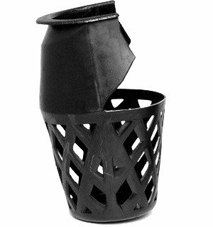 [p3951] Coin Plastique avec trous/ JEU