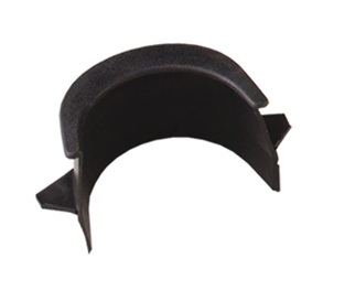 [p3611] Coin SAM noir plastic - milieu