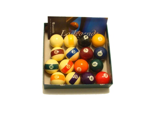 [p2763] Jeu de Billes Pool 35mm Aramith