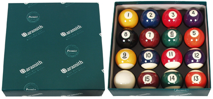 [p0300] Jeu de Billes Pool 52,4mm Aramith