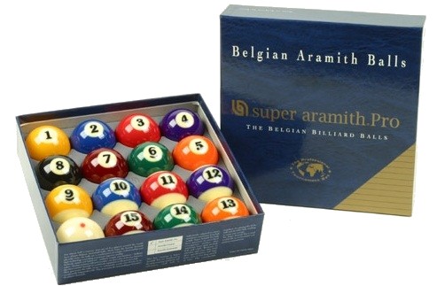 [p4475] Jeu de billes Pool 57,2mm Super Aramith PRO