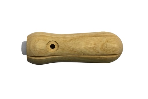 [p0448] Handvat Voetbal Hout Verstevigd