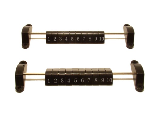 [p0507] Compteur Babyfoot Noir complèt